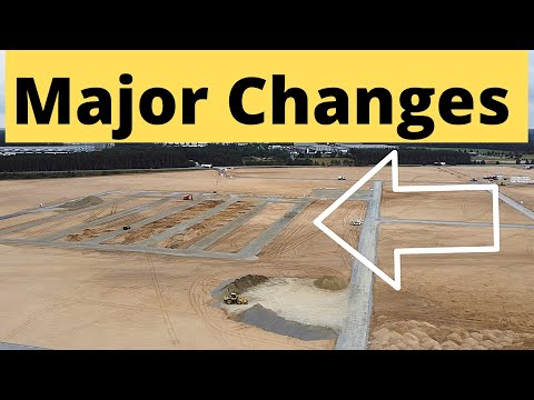 Tesla Giga Berlin's Drawing and Major Changes, Including Battery