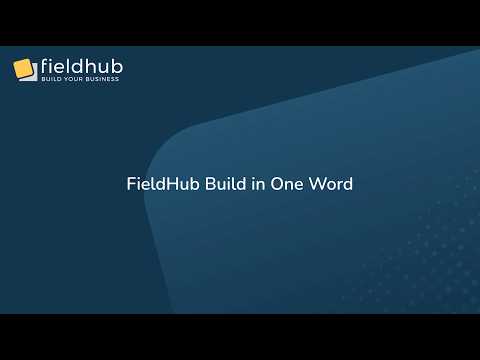 FieldHub Build Conference Described in One Word