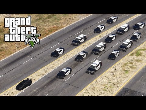 GTA 5 - BIGGEST HIGH SPEED PURSUIT! LSPDFR Let's Be Cops Episode #137 (Fourth of July)