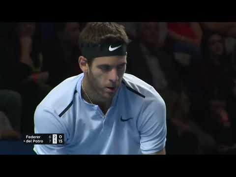 Basel 2017 Final   R Federer vs J M Del Potro HL
