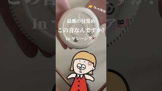 【🇲🇾マレーシア生活】部屋中に鳴り響く謎の音で起こされました😠 #shorts #vlog #マレーシア #クアラルンプール #malaysia #kualalumpur #海外生活