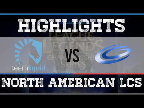 NA LCS Spring 2015 Highlights : Team Liquid vs Team Coast (W3D1)