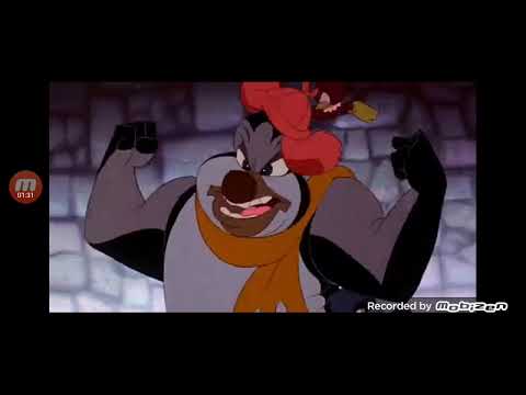 Hubie. VS Drake Fighting The Pebble And The Penguin (1995)