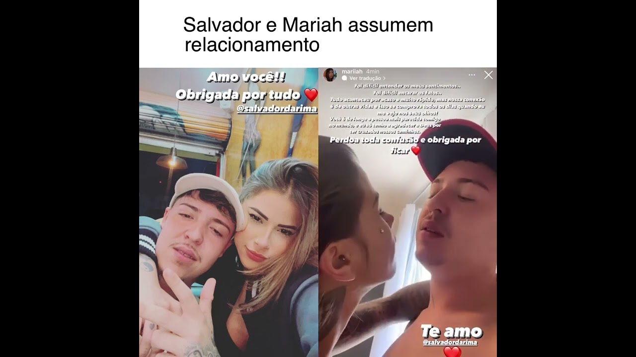 Watch Now Salvador da Rima e Mariah assumem namoro Salvador da Rima e Mariah assumem namoro
