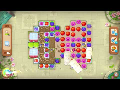 Gardenscapes level 2212 26 movimentos no boosters