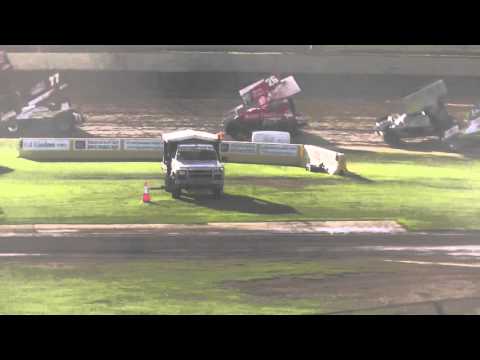 Domain Ramsay & Eddie Lumbar Crash @ Warrnambool 13-3-16