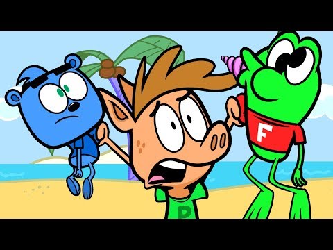 <h1 class=title>HobbyKids Find Secret Title Treasure at the Beach! HobbyKids Adventures Cartoon | Episode 3</h1>