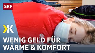Schlafsäcke im Test: Auch günstige Modelle bieten Wärme und Komfort | 2021 | Kassensturz | SRF