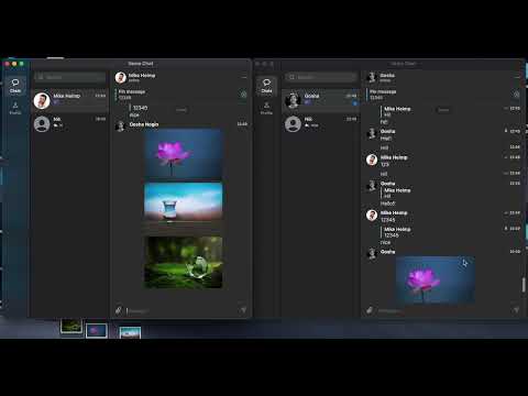 SwiftUI macOS chat app - Vama Chat