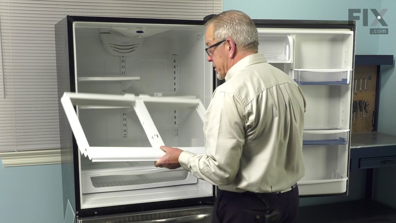 Replacing your Crisper Drawer Cover Support Replacing your Crisper Drawer Cover Support