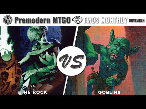 Premodern - The Magic Online Society VIII - Round 3 - The Rock vs Goblins