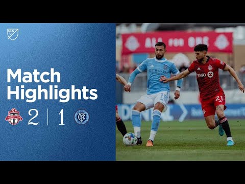 Match Highlights | Toronto FC 2-1 NYCFC | April 2, 2022