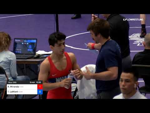 60 Kg Rr Rnd 2 Randon Miranda NYAC NMU Vs Taylor LaMont Sunkist Kids Wrestling Club