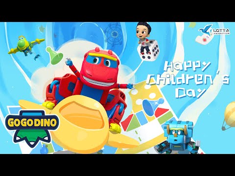 🎈Happy Children's Day 🧸 Play with Go Go Dino | Children's Day Special | Dinosaurs for Kids | Cartoon