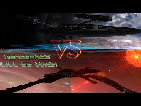 NEW SHIP! - U.S.S Vengeance VS Reman Scimitar | CRAZY BATTLE |