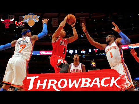 Chicago Bulls Vs. New York Knicks Highlights | 2/2/12 | NBA Throwback² Season 1 Ep 5