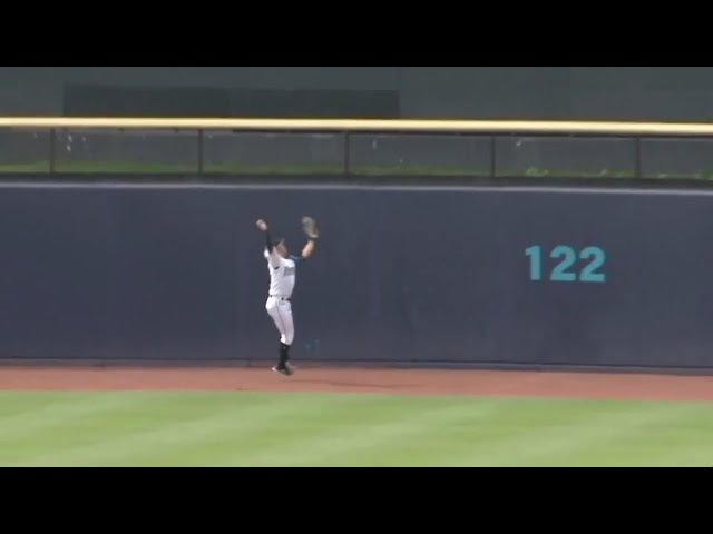 【ファーム】堅守!! ファイターズ・谷口がファインプレー!! 守備範囲の広さを見せる!! 2020/9/21 F-L(ファーム)