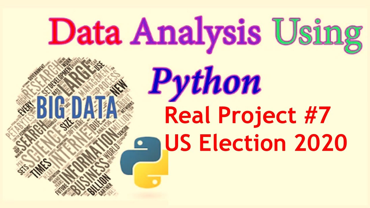 Data Analysis with Python using Pandas datasets US Election 2020 Dataset