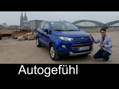 New Ford EcoSport Facelift 2016 FULL REVIEW test driven - Autogefühl