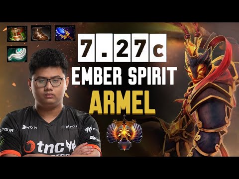 How to play Ember Spirit in 7.27c Middle lane - Armel Dota 2 Meta Replay