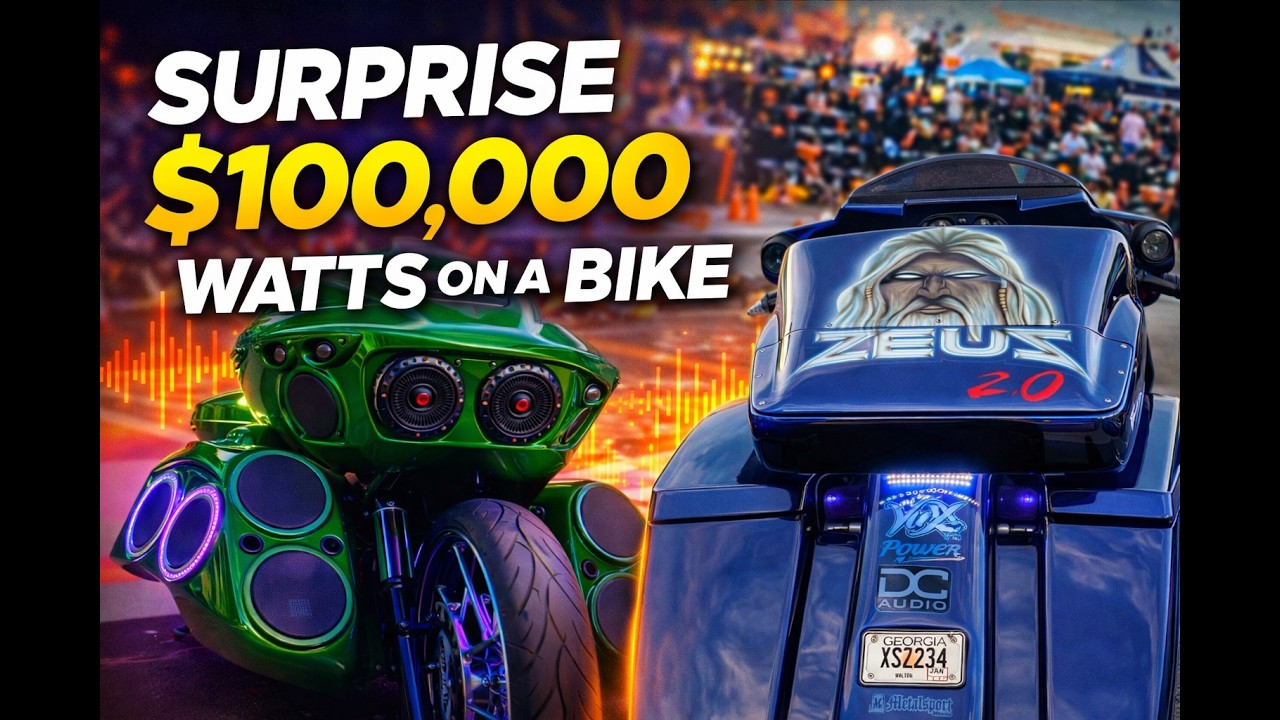 Bagger Nationals Daytona 2026 🔥 Limitless Lithium Motorcycle Audio Event 100,000 Watts on a Bike?