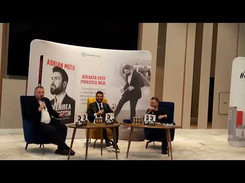 Lansare de carte Adrian Mutu - "Revenirea din infern", la Sports Festival 2022
