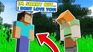 Minecraft Steve Saga - ORIGIN STEVE DOESNT LOVE ALEX!