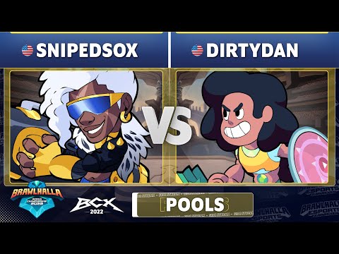 SnipedSox vs. DirtyDan - Pools - Brawlhalla World Championship 2022