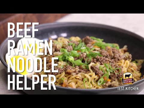 Beef Ramen Noodle Helper