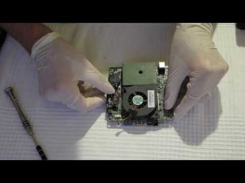 Akasa Galileo TU3 Thin-Mini-ITX 1U case, OEM - juodas video