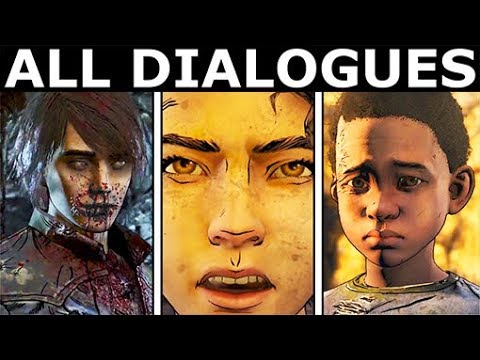 The Cave Scene - All Dialogues & Choices - The Walking Dead Final Season 4 Episode 4: Take Us Back
