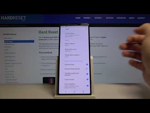 How to Enter Vibration Settings in SONY Xperia 1 II – Change Vibration Pattern