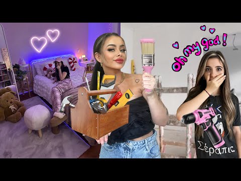 OMG ON TRANSFORME LA CHAMBRE DE MA FILLE ! ( encore !!! 😱✨ ) c’est incrrrrr 🤯