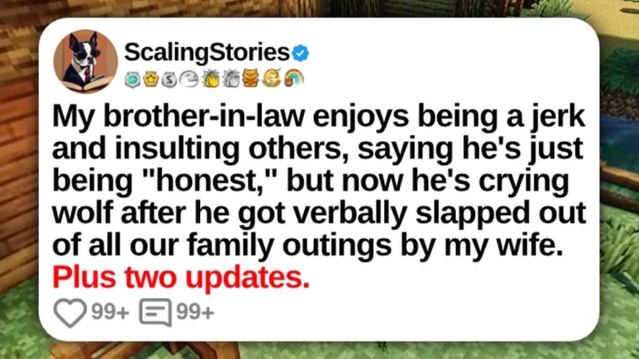 New Update: My Brother-in-Law Enjoys Being a Jerk and Insulting Others...