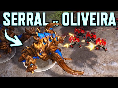 Serral's Mass Ultralisks vs Oliveira! StarCraft 2 (Best-of-5)