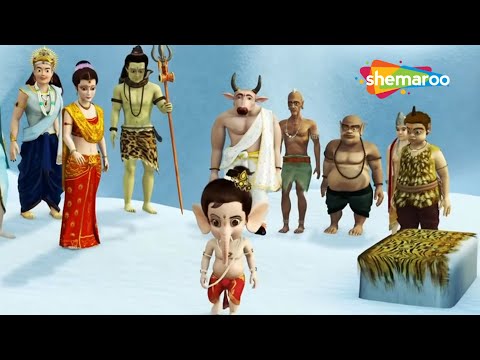 Bal Ganesh Ki Kahaniya In 3D Part - 40 | बाल गणेश की कहानिया | Hindi Stories