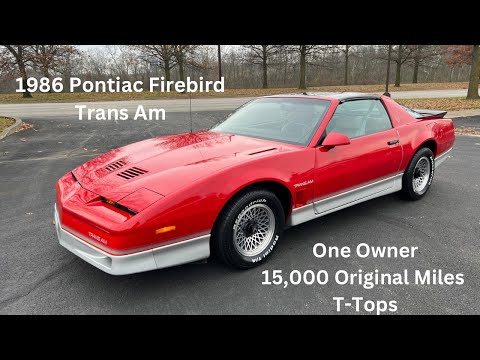1986 Pontiac Firebird (CC-1795996) for sale in Paris , Kentucky