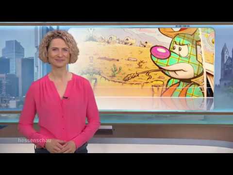 Oliver Gerke Yps Comiczeichner hr Fernsehen Hessenschau