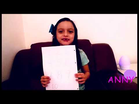 Anny Francés fácil números 1 al 10