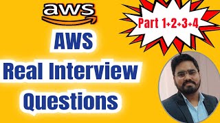 Download the video "TCS, Deloitte, HCL AWS Interview Question Part 1, 2, 3 & 4 || Most asked real interview questions"