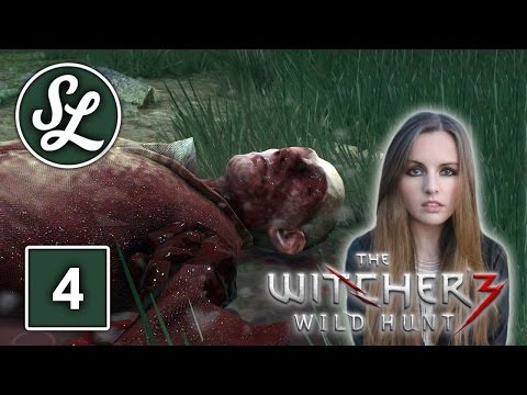MY FIRST DEATH! The Witcher 3 Wild Hunt Gameplay Walkthrough Part 4