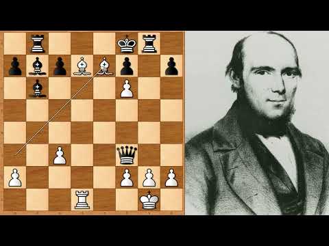 The Famous Evergreen Chess Game: Adolf Anderssen vs Jean Dufresne (1852)