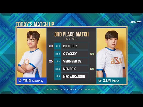 [ENG] ASL S14 3rd Place Match (Soulkey vs Hero) - ASL English (StarCastTV English)