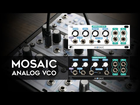 Mosaic Analog VCO 1U - Black image 2