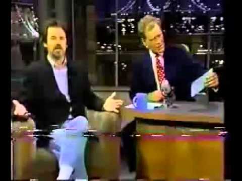 Dennis Miller briefly talks about Bordello of Blood on The Late Show (1996)