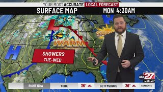 Dan's Monday Early AM Forecast