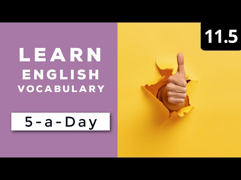Learn English Vocabulary Daily 36 3 — British English Podcast