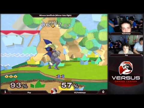 VS EVO 2015 Sponsorship - Winners SemiFinals - Plup (Sheik) vs. VS|Porkchops (Falco) - Melee