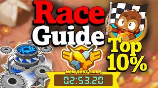 Three Mines Back Around | Race Guide | Top 10% | No Monkey Knowledge (Bloons TD 6)