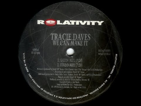 Tracie Daves - We Can Make It (Italo Mix)